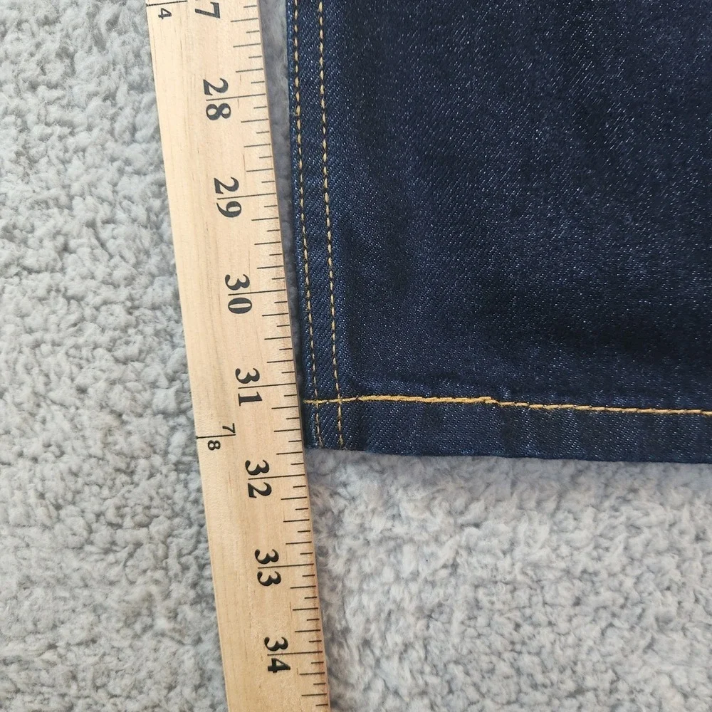 Levi's 505‎ Regular Fit Jeans Mens Size W38 L32 Dark Wash Denim Straight Leg NWT